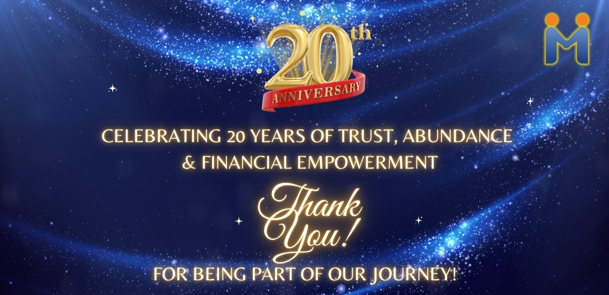 Mainstream 20th Anniversary Banner